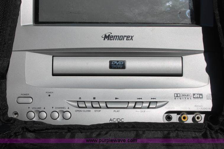 image for item L9762 Memorex portable TV/DVD combo television