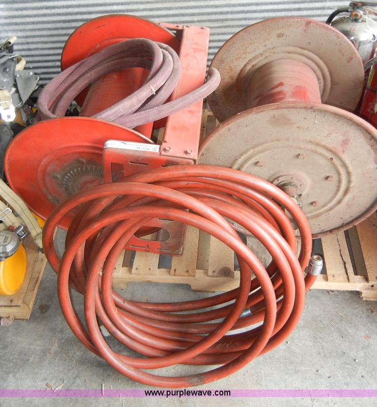 image for item M9500 (3) assorted hose reels