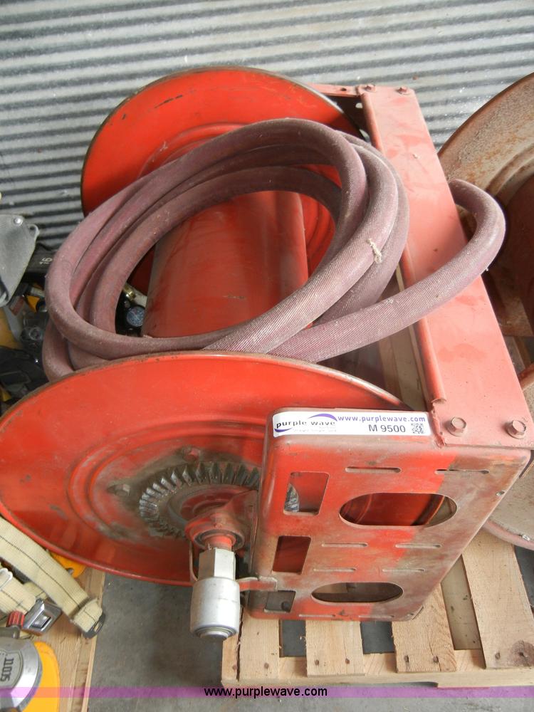 image for item M9500 (3) assorted hose reels