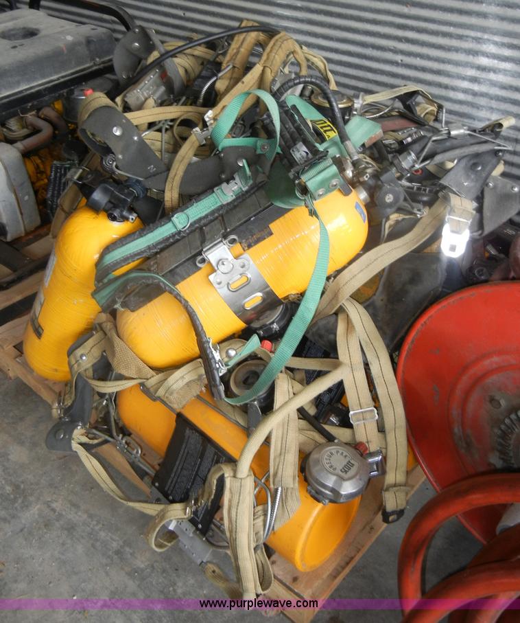 image for item M9501 *Approximately 12 Scott Air Pak bottles and harnesses