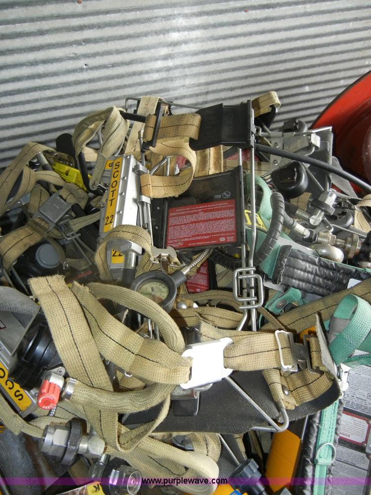 image for item M9501 *Approximately 12 Scott Air Pak bottles and harnesses