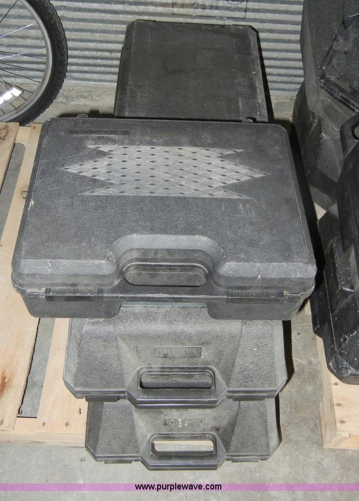 image for item M9503 Approximately 16 empty hard-cases