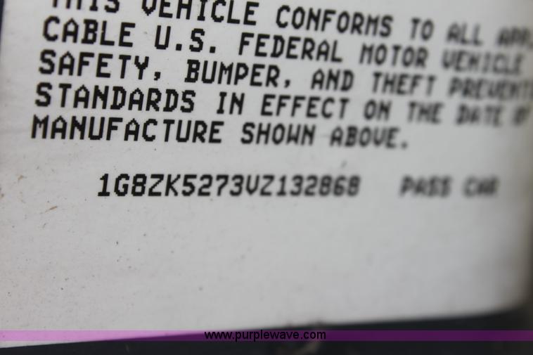 image for item D7921 1996 Saturn SL2