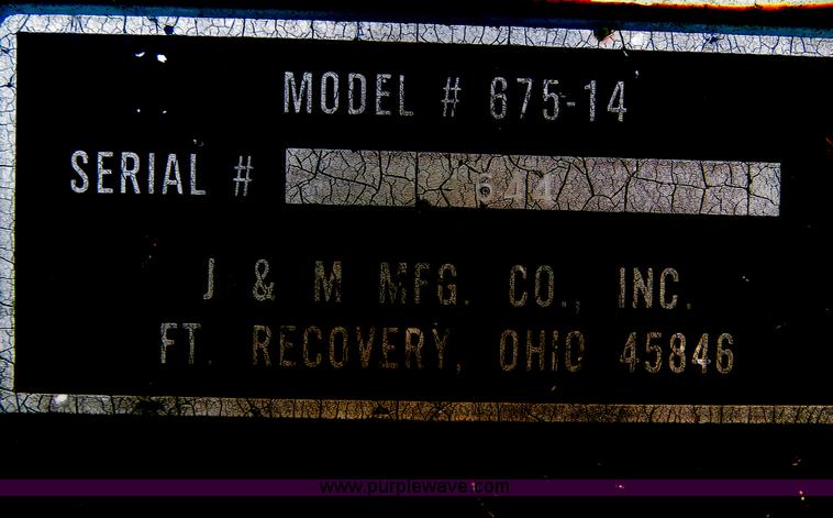 image for item B2302 J&M 675-14 grain cart