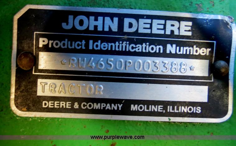 image for item B2308 1983 John Deere 4650 tractor