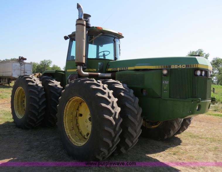 image for item B2343 1979 John Deere 8640 4WD tractor with Kinze repower