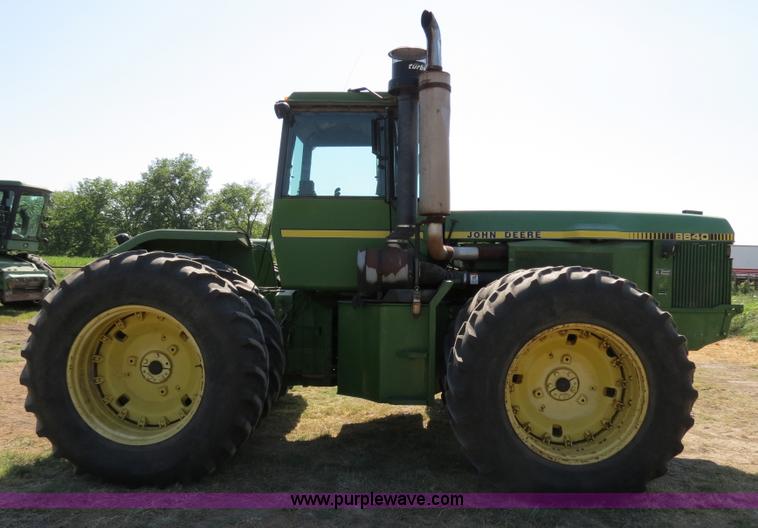image for item B2343 1979 John Deere 8640 4WD tractor with Kinze repower
