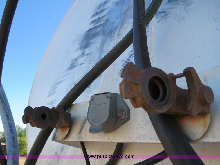 image for item B2346 1992 Ledwell 42' aluminum paddle wagon trailer