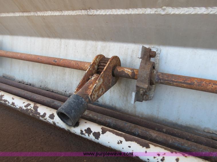 image for item B2346 1992 Ledwell 42' aluminum paddle wagon trailer