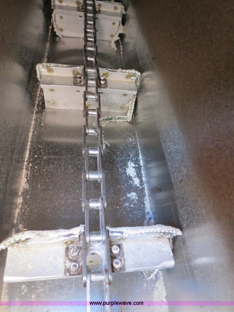 image for item B2346 1992 Ledwell 42' aluminum paddle wagon trailer