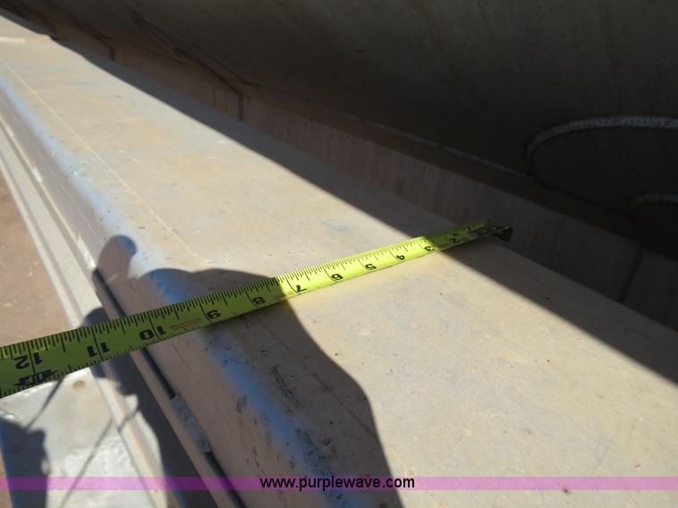 image for item B2346 1992 Ledwell 42' aluminum paddle wagon trailer