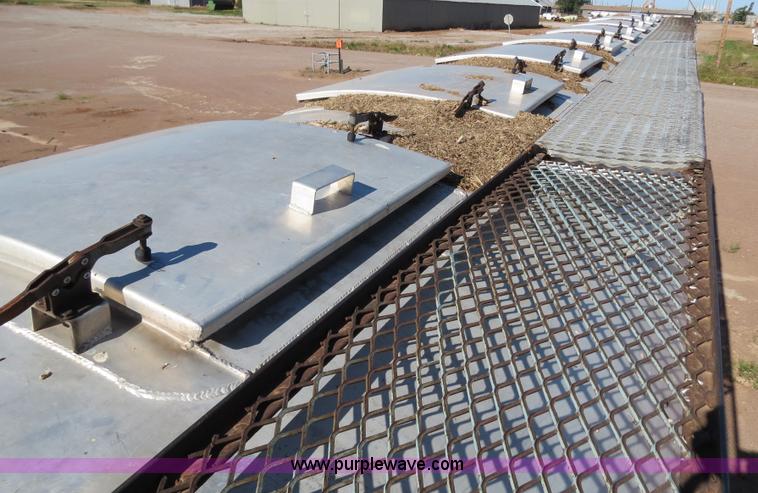 image for item B2346 1992 Ledwell 42' aluminum paddle wagon trailer