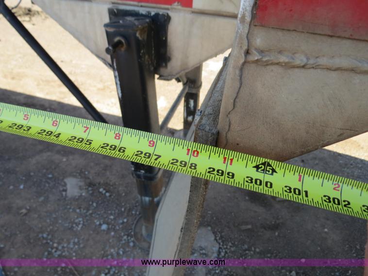 image for item B2346 1992 Ledwell 42' aluminum paddle wagon trailer