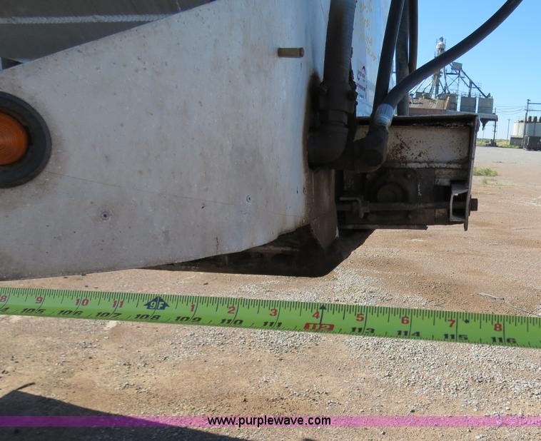 image for item B2346 1992 Ledwell 42' aluminum paddle wagon trailer