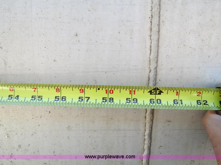 image for item B2346 1992 Ledwell 42' aluminum paddle wagon trailer