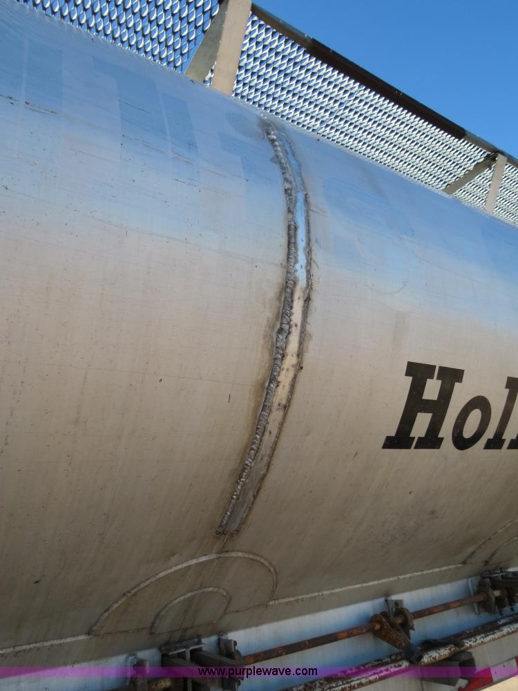 image for item B2346 1992 Ledwell 42' aluminum paddle wagon trailer