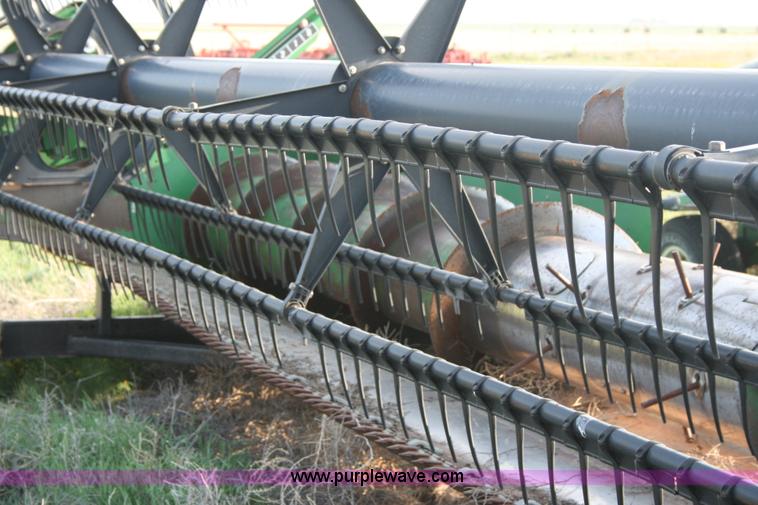 image for item B2348 1996 John Deere 925 25' flex platform header