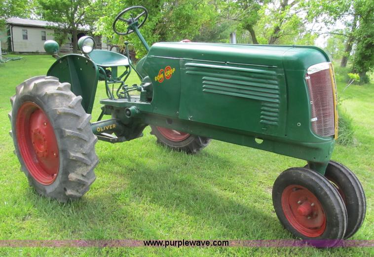 image for item B2704 1948 Oliver 60 row crop tractor