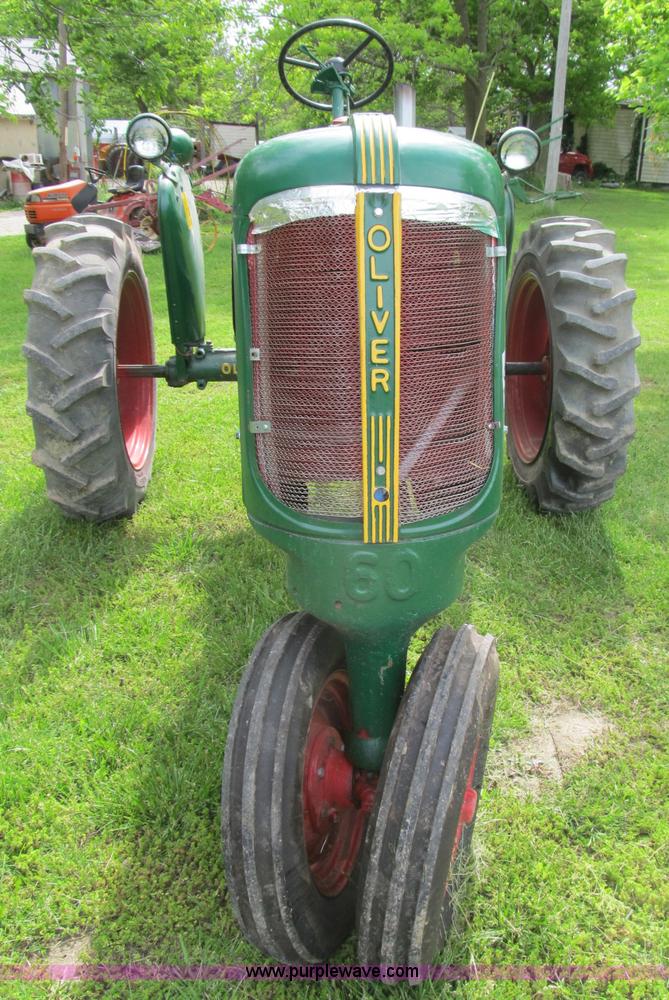 image for item B2704 1948 Oliver 60 row crop tractor
