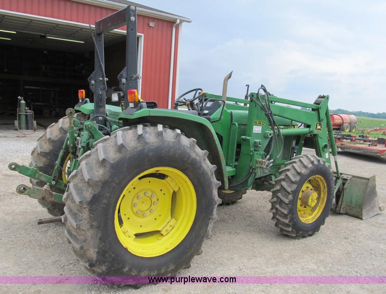 image for item B2706 1998 John Deere 6410L MFWD tractor