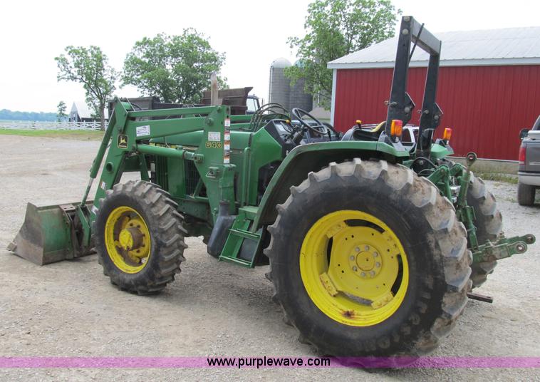 image for item B2706 1998 John Deere 6410L MFWD tractor