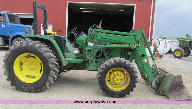 image for item B2706 1998 John Deere 6410L MFWD tractor