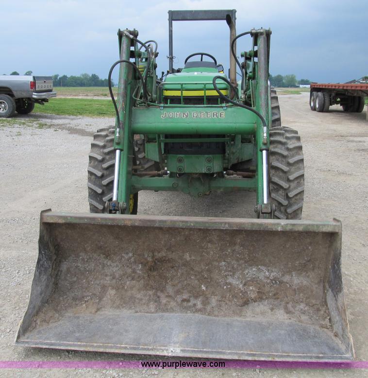 image for item B2706 1998 John Deere 6410L MFWD tractor