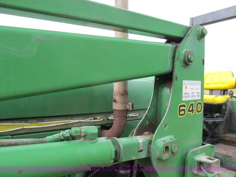 image for item B2706 1998 John Deere 6410L MFWD tractor