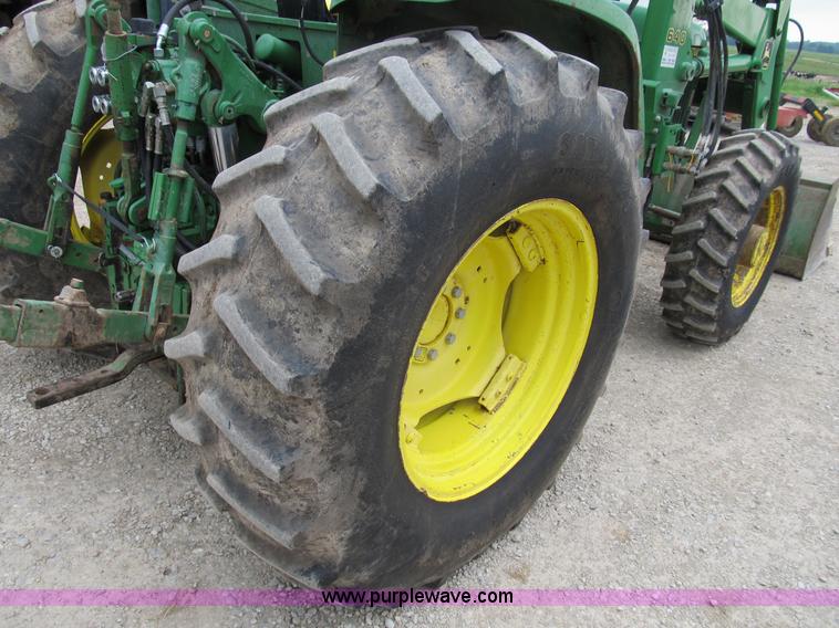 image for item B2706 1998 John Deere 6410L MFWD tractor