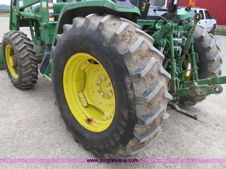 image for item B2706 1998 John Deere 6410L MFWD tractor