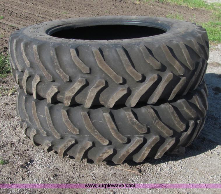 image for item B6715 (2) Goodyear 18.4R42 Dyna torque radial tires