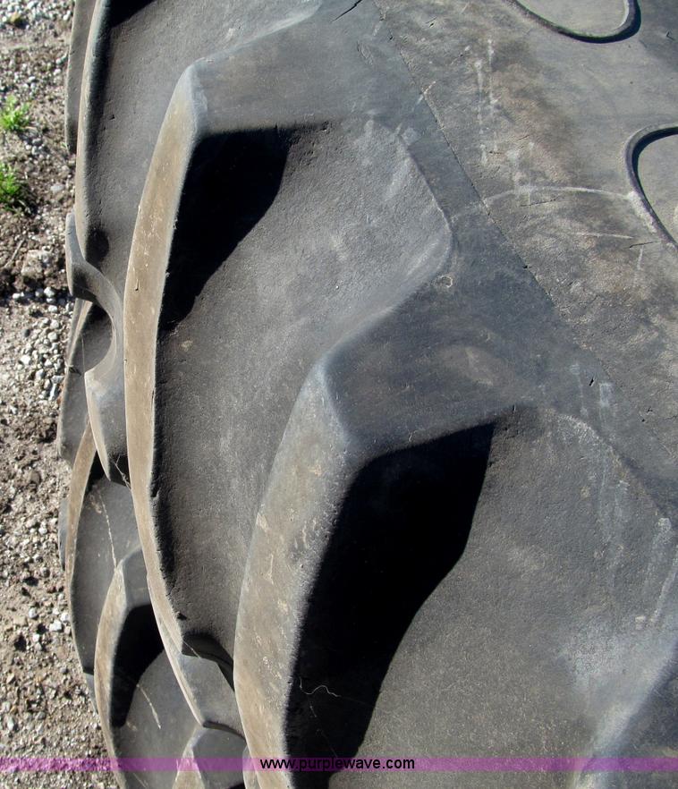 image for item B6715 (2) Goodyear 18.4R42 Dyna torque radial tires