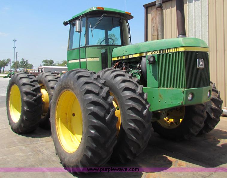 image for item B7155 1980 John Deere 8640 4WD tractor