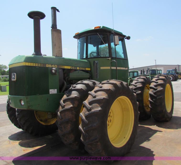 image for item B7155 1980 John Deere 8640 4WD tractor