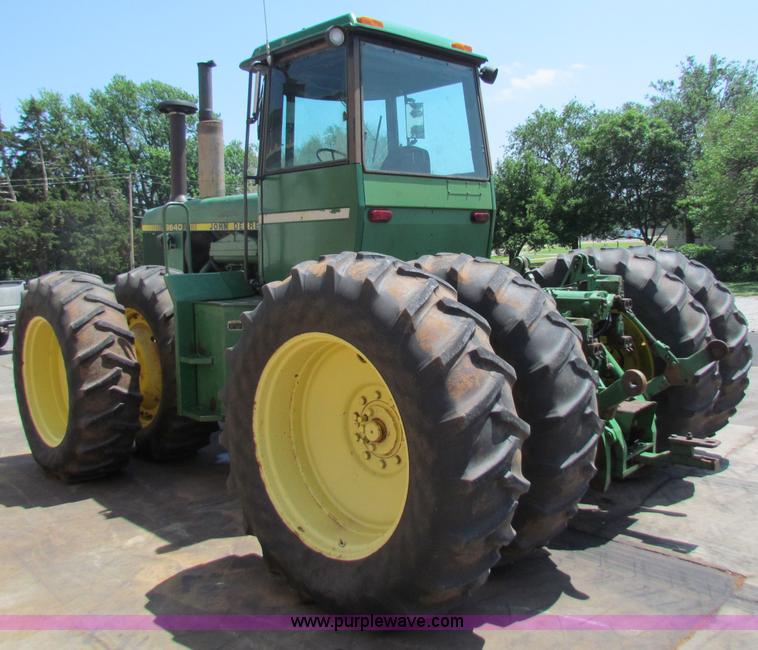 image for item B7155 1980 John Deere 8640 4WD tractor