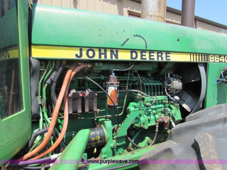 image for item B7155 1980 John Deere 8640 4WD tractor