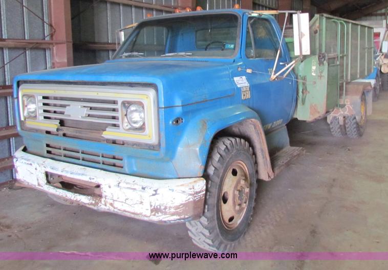 image for item B7246 1973 Chevrolet C60 feed truck