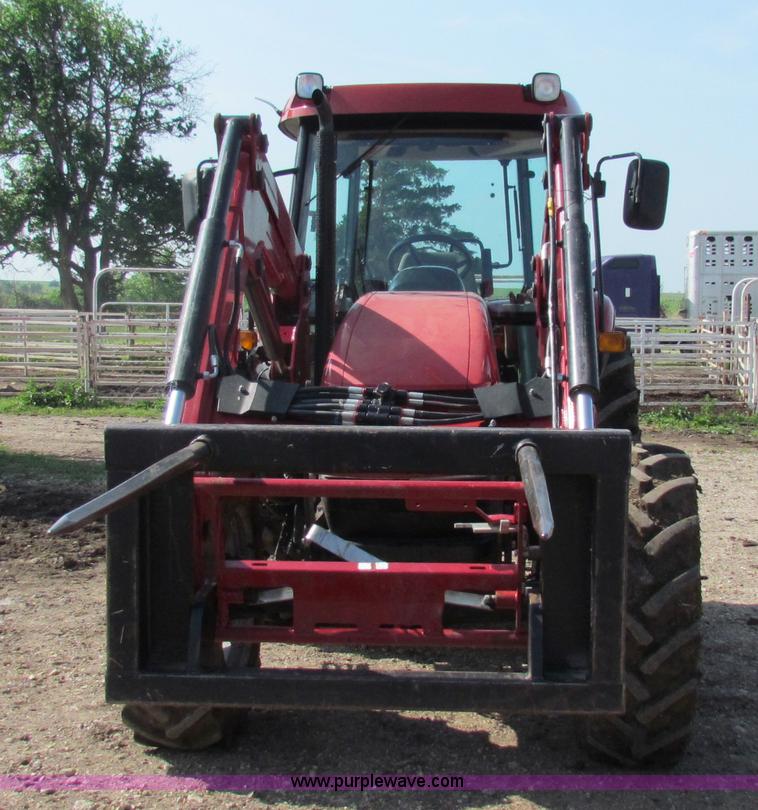image for item B7248 2008 Case IH Farmall 95 MFWD tractor with loader