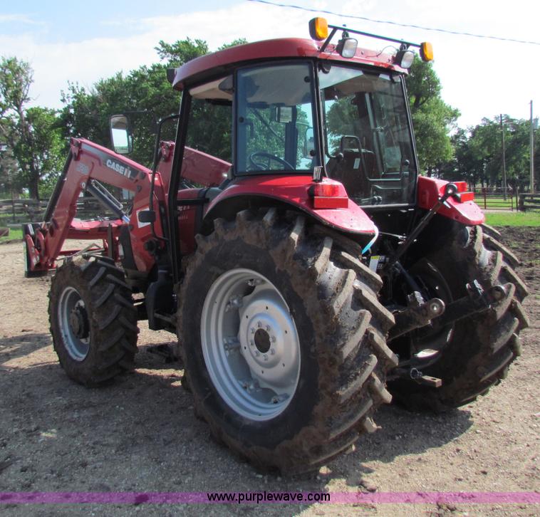 image for item B7248 2008 Case IH Farmall 95 MFWD tractor with loader