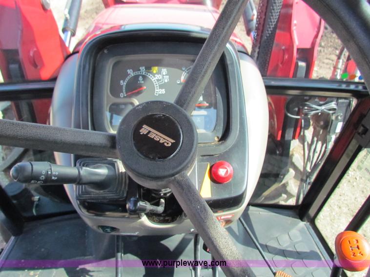 image for item B7248 2008 Case IH Farmall 95 MFWD tractor with loader