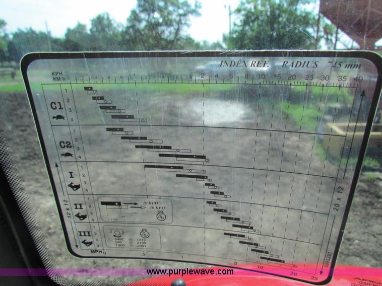 image for item B7248 2008 Case IH Farmall 95 MFWD tractor with loader