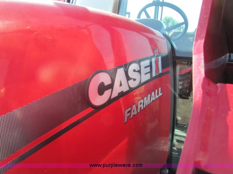 image for item B7248 2008 Case IH Farmall 95 MFWD tractor with loader