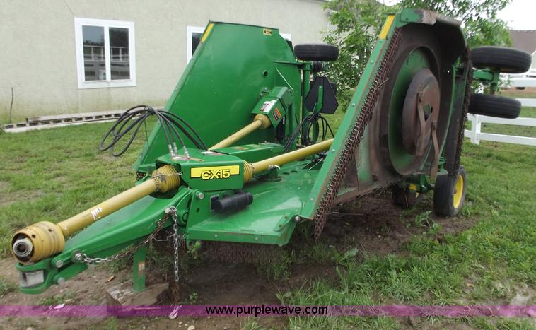 image for item C2093 2008 John Deere CX15 15' batwing mower
