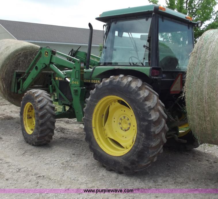 image for item C2096 1991 John Deere 2755 MFWD tractor with loader