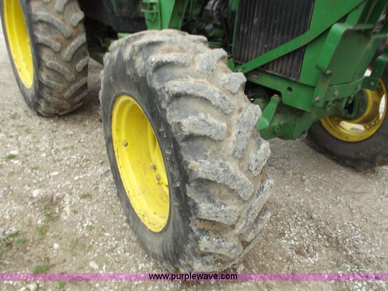 image for item C2096 1991 John Deere 2755 MFWD tractor with loader