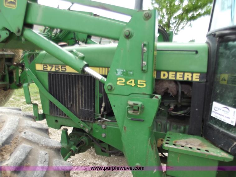 image for item C2096 1991 John Deere 2755 MFWD tractor with loader