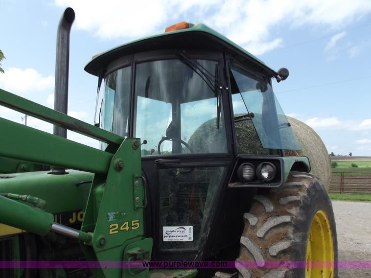 image for item C2096 1991 John Deere 2755 MFWD tractor with loader