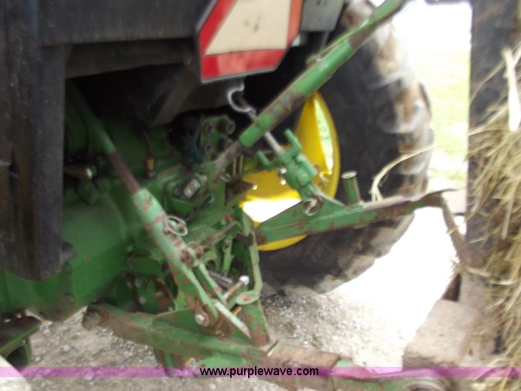 image for item C2096 1991 John Deere 2755 MFWD tractor with loader