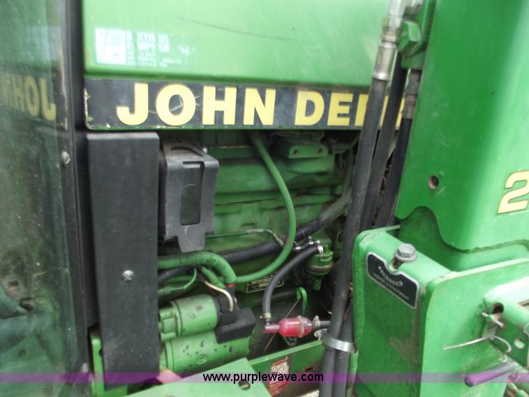 image for item C2096 1991 John Deere 2755 MFWD tractor with loader