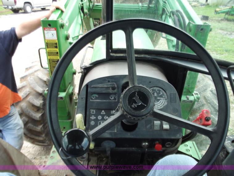 image for item C2096 1991 John Deere 2755 MFWD tractor with loader